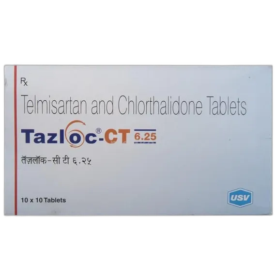 tazloc ct 40/6.25mg tablet 10's